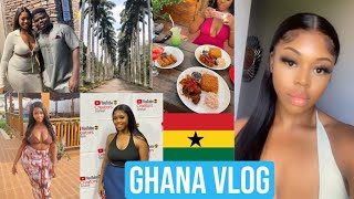 GHANA TRAVEL VLOG Things to do New restaurants Sightseeing Clubs Events etc [upl. by Thorndike]