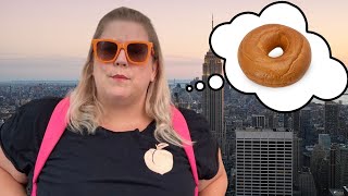 I WALKED 2 MILES FOR A BAGEL NYC Travel vlog [upl. by Ynatterb]