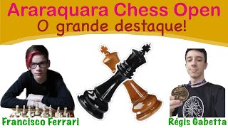 Regis Gabetta de Souza 2129 vs Francisco Ferrari Pironti 1836 Araraquara Chess Open [upl. by Clementis]