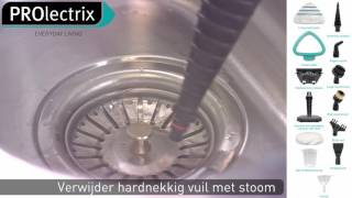 Prolectrix 12 in 1 Steam Cleaner Dutch [upl. by Killoran]