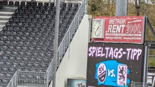 🦁Löwen vs Investor und zum Glück zurück 🎉  🏟️ 3Liga  ⚽ SV Sandhausen vs TSV 1860 München [upl. by Pavla]