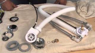 How to fit Bristan combined overflow and bath filler [upl. by Leirud4]