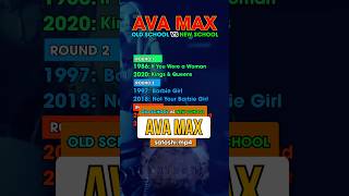 Old School vs New School Ava Max music song avamax [upl. by Clara323]