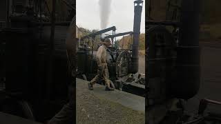 Replica of Wylam Collierys quotPuffing Billyquot Locomotuve at Beamish Museum beamish train steam [upl. by Aisel899]