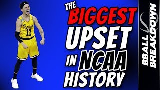 The BIGGEST Upset In NCAA History [upl. by Burlie]