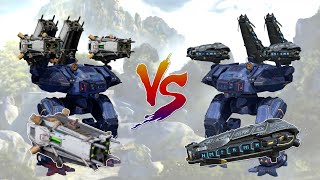 WR Decay VS Hel  Comparison  War Robots Test Server [upl. by Nawrocki]