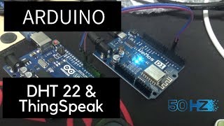 Arduino WeMos D1 DHT22 amp ThingSpeak [upl. by Law780]