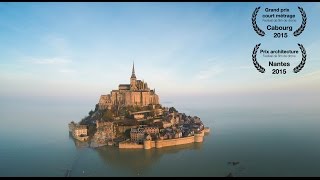 Mont Saint Michel from a drone [upl. by Hanselka689]