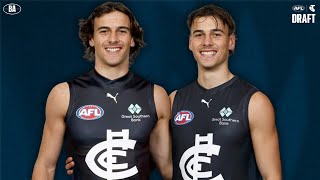 What to expect from the Camporeale Twins 👀  2024 AFL Draft Preview [upl. by Vitalis]