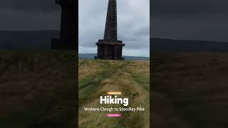 Hiking Withens Clough To Stoodley Pike hiking solohiking [upl. by Sammer344]