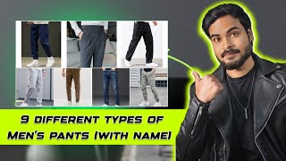 Do You Know All Types of Pants Name  Mens Pants Fashion [upl. by Marilin100]