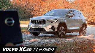 Essai VOLVO XC40 T4 2024  moteur 3 cylindres hybride de 211 ch [upl. by Koorb]