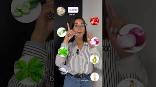 🍅 Learn Italian with Food Panzanella 🇮🇹 [upl. by Ricker320]