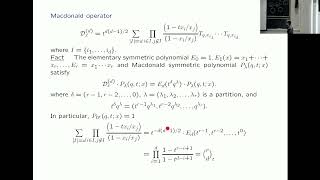 Ryo Ohkawa — Ktheoretic wallcrossing formulas and multiple basic hypergeometric series [upl. by Saw]