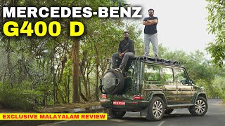 Mercedes Benz G 400 D🔥 An Exclusive Drive of Latest G 400 D  Hani Musthafa  Malayalam Review [upl. by Yevol568]