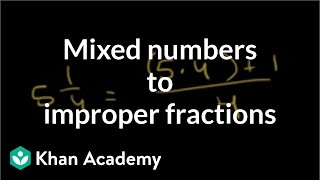 Improper Fractions on a Number Line  Math with Mr J [upl. by Anav257]