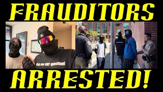 Frauditors Arrested amp Detained at DMV in Los Angeles California [upl. by Nimrak351]