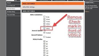 configuration modeme Dlink DSL 224 ADSLVDSL  ظبط اعدادات [upl. by Anileda]