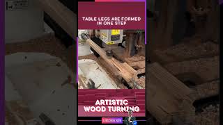 Streamline Your Woodworking with a Lathe Woodworking TableLegs WoodLathe DIYFurniture [upl. by Sisak]