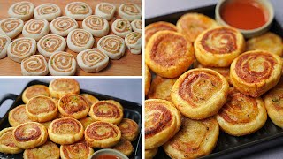 Potato Roll Samosa  Aloo Samosa Recipe  Potato Pinwheel Samosa  Yummy [upl. by Arte]