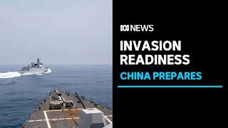 Xi Jinping wants China to be prepared for invasion of Taiwan by 2027  ABC News [upl. by Paxton]