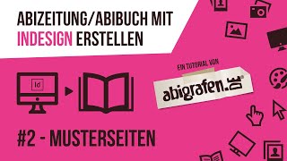 AbizeitungAbibuch mit InDesign erstellen  2 Musterseiten [upl. by Sella]