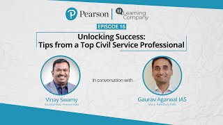 Unlocking Success Tips from a Top Civil Service Professional  LearningCompany PearsonIndia [upl. by Enneirb]