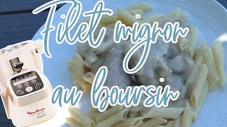 Recettes Companion — FILET MIGNON AU BOURSIN [upl. by Aiekam]