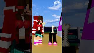 Maizen JJ vs Sister Stomp Minecraft [upl. by Clevey]