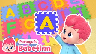 Bebefinn 👶 Canção do ABC  EP19  Cante Junto com Bebefinn  Bebefinn em PortuguêsCanções Infantis [upl. by Placeeda]