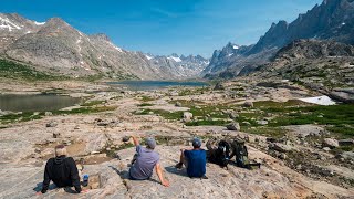 Wind River Range Wyoming Backpacking  July 2021 [upl. by Nevek]