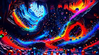 4K Liquid Abstract Art Screensaver  Ultra HD Silent Background Completely Free and Copyright Safe [upl. by Griffie121]