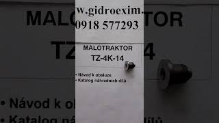 Malotraktor TZ4K14 ventil úplný 4Dv6004141tz4k14 [upl. by Soalokcin]