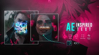 AE Inspired Text Animation like After Effects in Alight Motion Preset [upl. by Angid494]