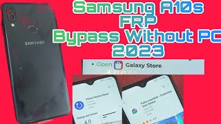 Samsung A10s Frp Bypass 2023 Android 11 Without pc  SMA107FDS google account remove in kannada [upl. by Mattias]