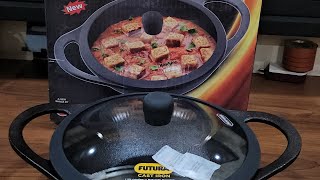 Cast Iron Hawkins Futura Kadai2 Litres NonSponsored [upl. by Ackley]