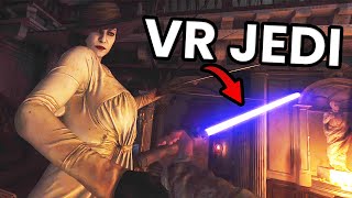 Trying New BONUS Weapons in Resident Evil Village VR [upl. by Luke]