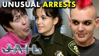 Unusual Arrests Unfold in Las Vegas  JAIL TV Show [upl. by Eniarrol]