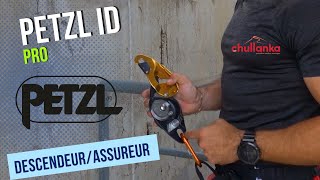 PETZL ID un descendeur assureur pro [upl. by Katz616]