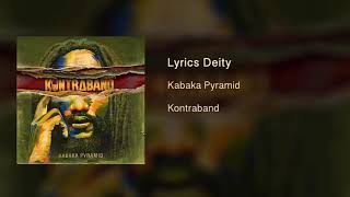 Kabaka Pyramid  Lyrics Deity Official Audio  Kontraband Album [upl. by Euqinad]