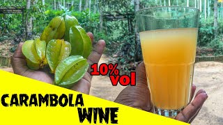 Home made  Carambola Wine in village style [upl. by Ennaharas521]