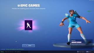 Brand New Boogie Down Emote Unlocked not clickbait  Fortnite BR [upl. by Phares]