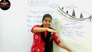 INDIAN GEOGRAPHY  HIMALAYAS AND ITS RANGES PART2  UPSC  APPSC  TSPSC [upl. by Tiny997]