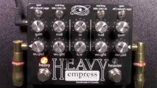 Empress Effects Heavy Review  BestGuitarEffectscom [upl. by Arrek]