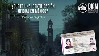 🤔 ¿Qué es una identificación oficial en México 🇲🇽 [upl. by Dyane]