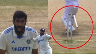 Angry jasprit Bumrah Shocking bowling Break Stumps  Rohit Sharma Shocked reaction [upl. by Demetri]