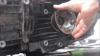 Audi output shaft seal and stub axle flange replacement [upl. by Bores143]