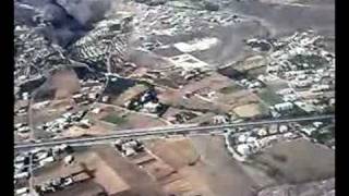 Landing at Heraklion Airport Crete Greece [upl. by Ecinreb]