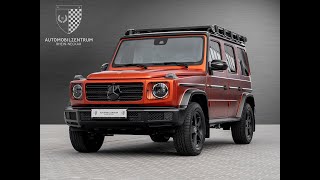 MercedesBenz G 400 d Professional Line Magno LackNight Paket [upl. by Bernadene762]