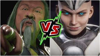 MORTAL KOMBAT 11KRONIKA VS SHANG TSUNGUHD [upl. by Toolis]